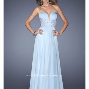 La femme prom dress